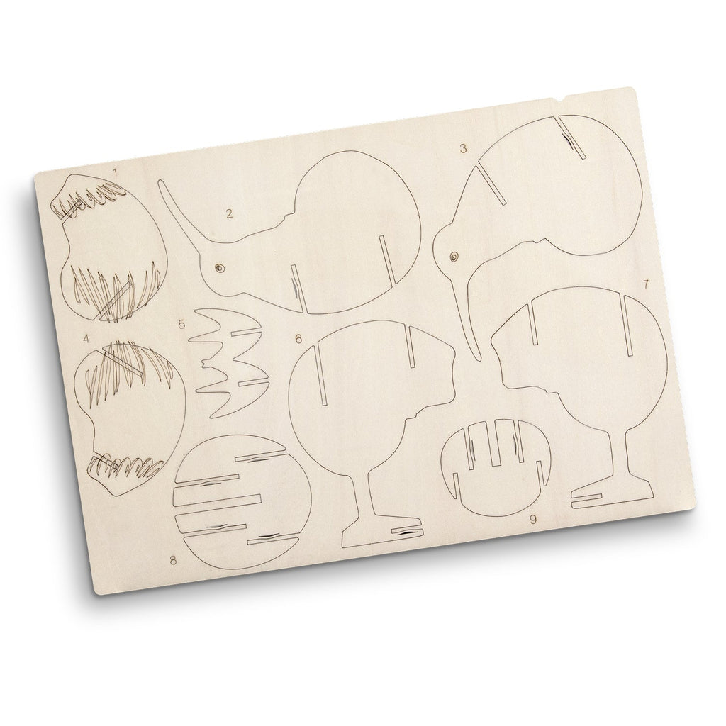 BRANDCRAFT Kiwi Wooden Model (4)