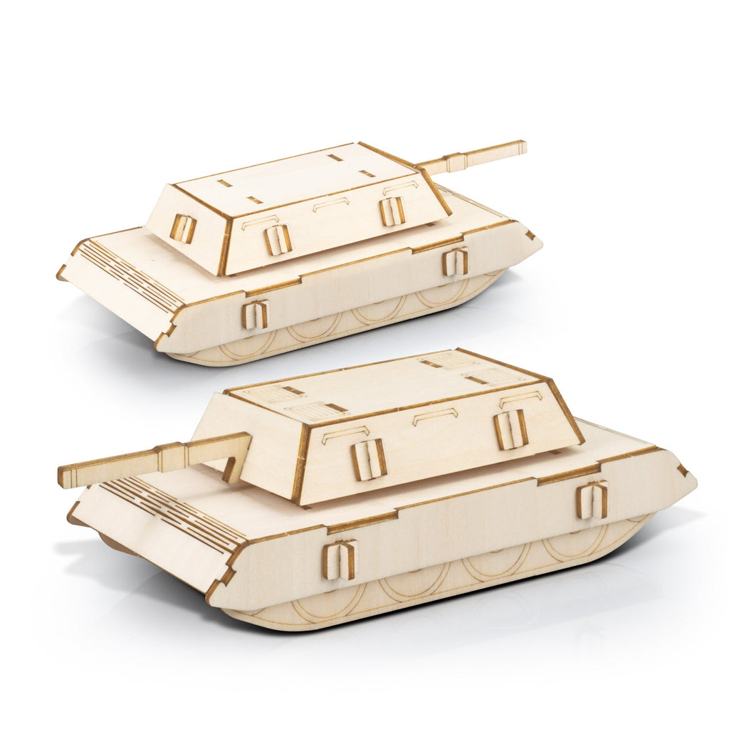 BRANDCRAFT Tank Wooden Model (3)