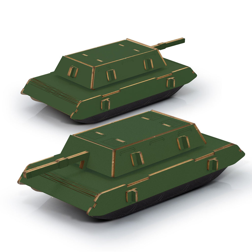 BRANDCRAFT Tank Wooden Model (8)