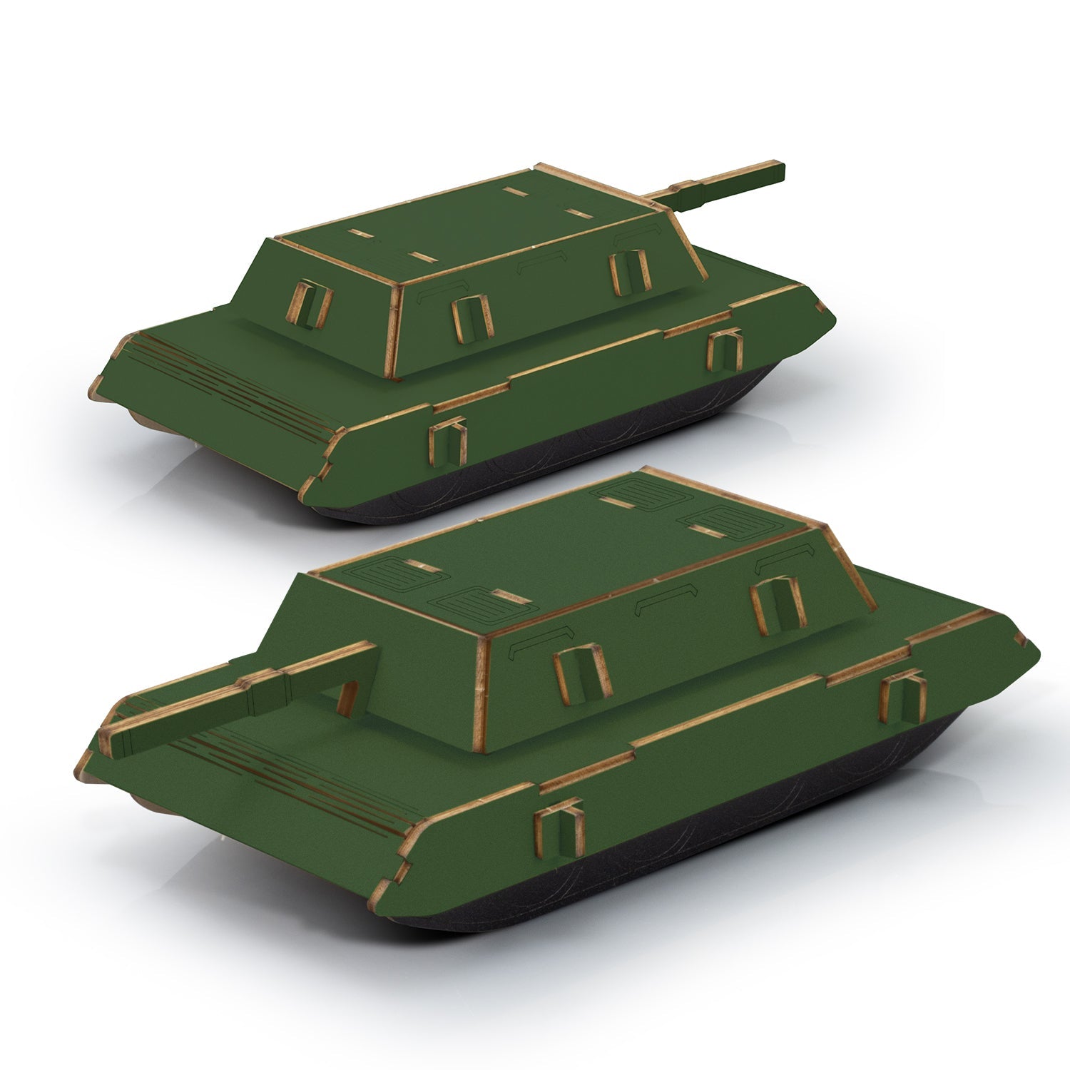 BRANDCRAFT Tank Wooden Model (8)
