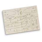 BRANDCRAFT Spitfire Wooden Model (4)