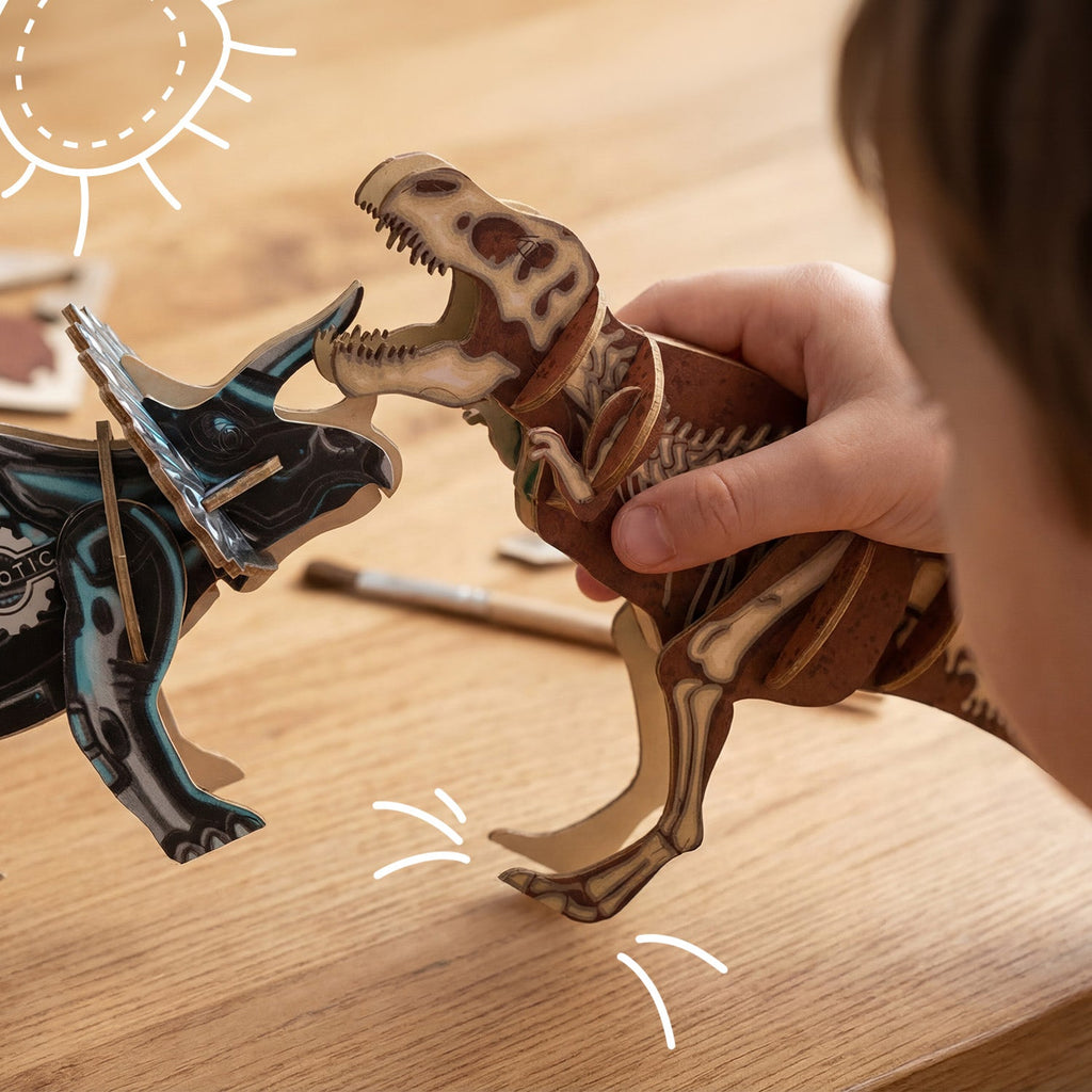 BRANDCRAFT Tyrannosaurus Rex Wooden Model (10)