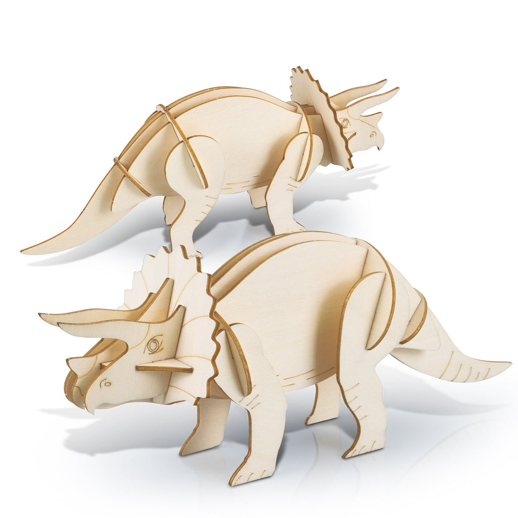 BRANDCRAFT Triceratops Wooden Model (3)