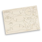 BRANDCRAFT Triceratops Wooden Model (4)