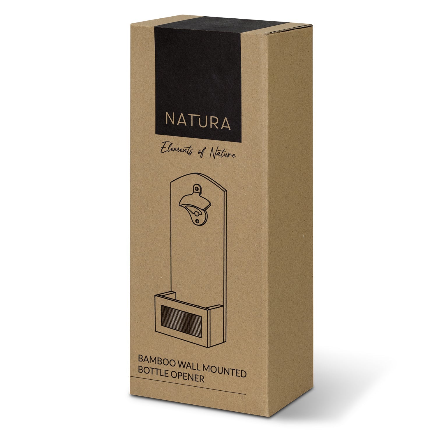 NATURA Bamboo Wall Mounted Bottle Opener (6)