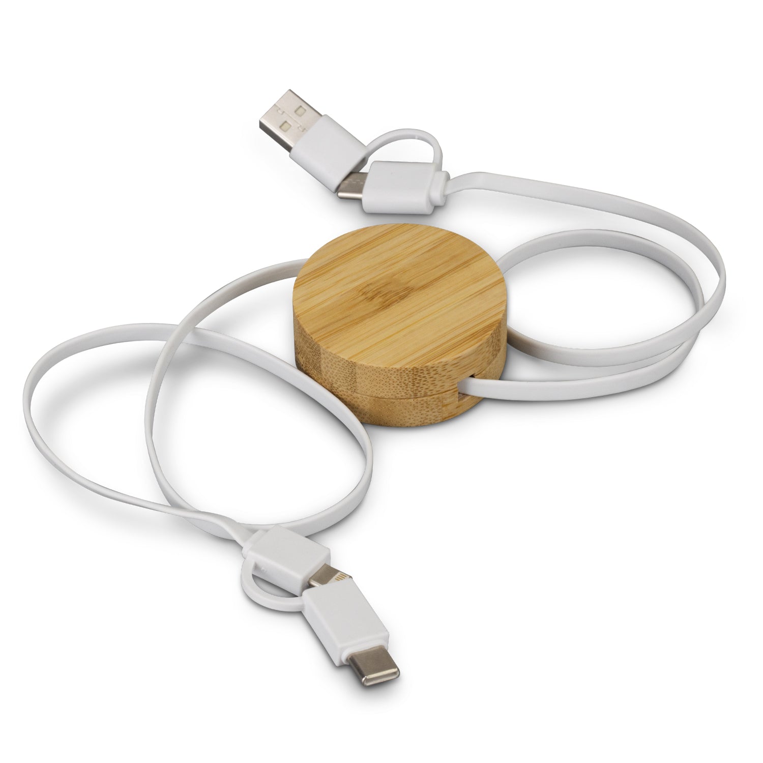 Bamboo Retractable Charging Cable (4)