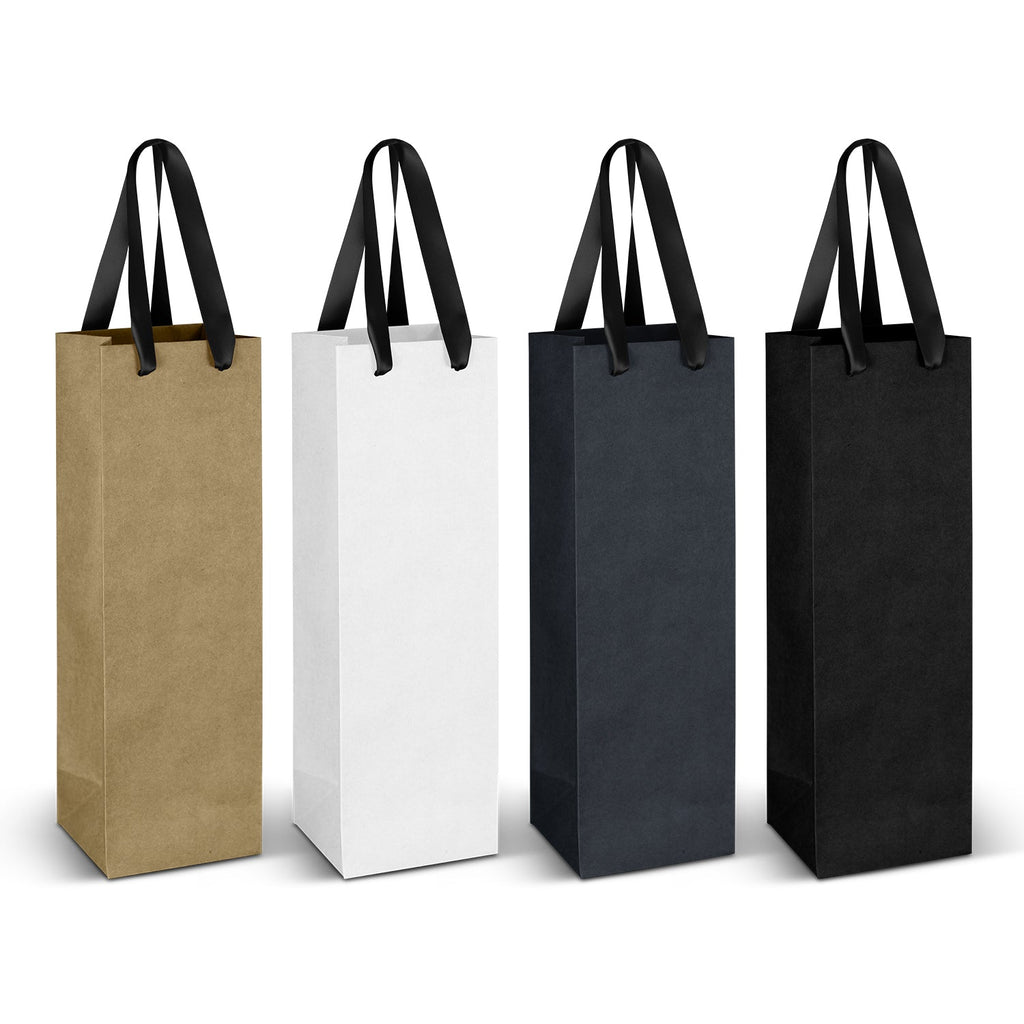 Wine Ribbon Handle Paper Bag (12)