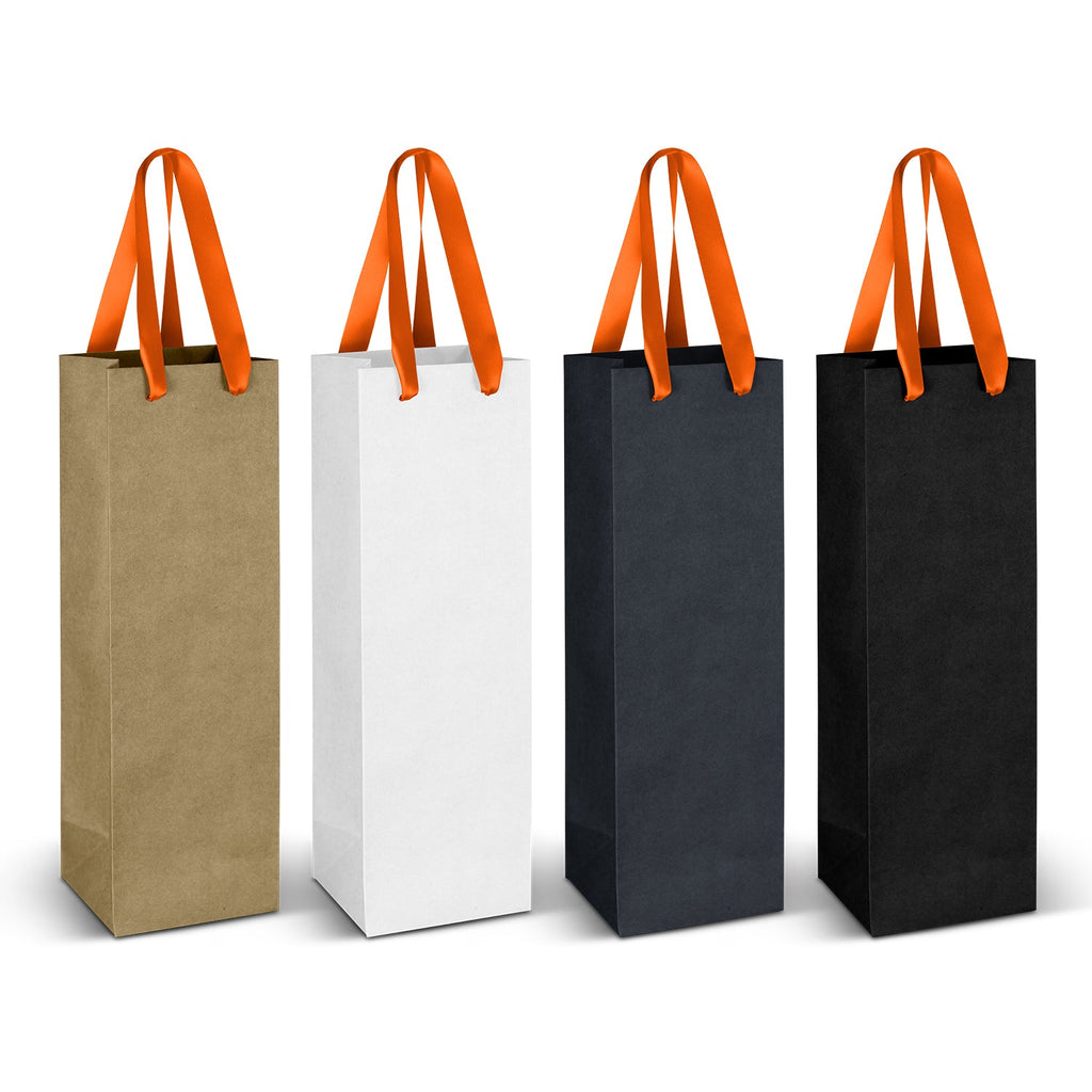 Wine Ribbon Handle Paper Bag (4)
