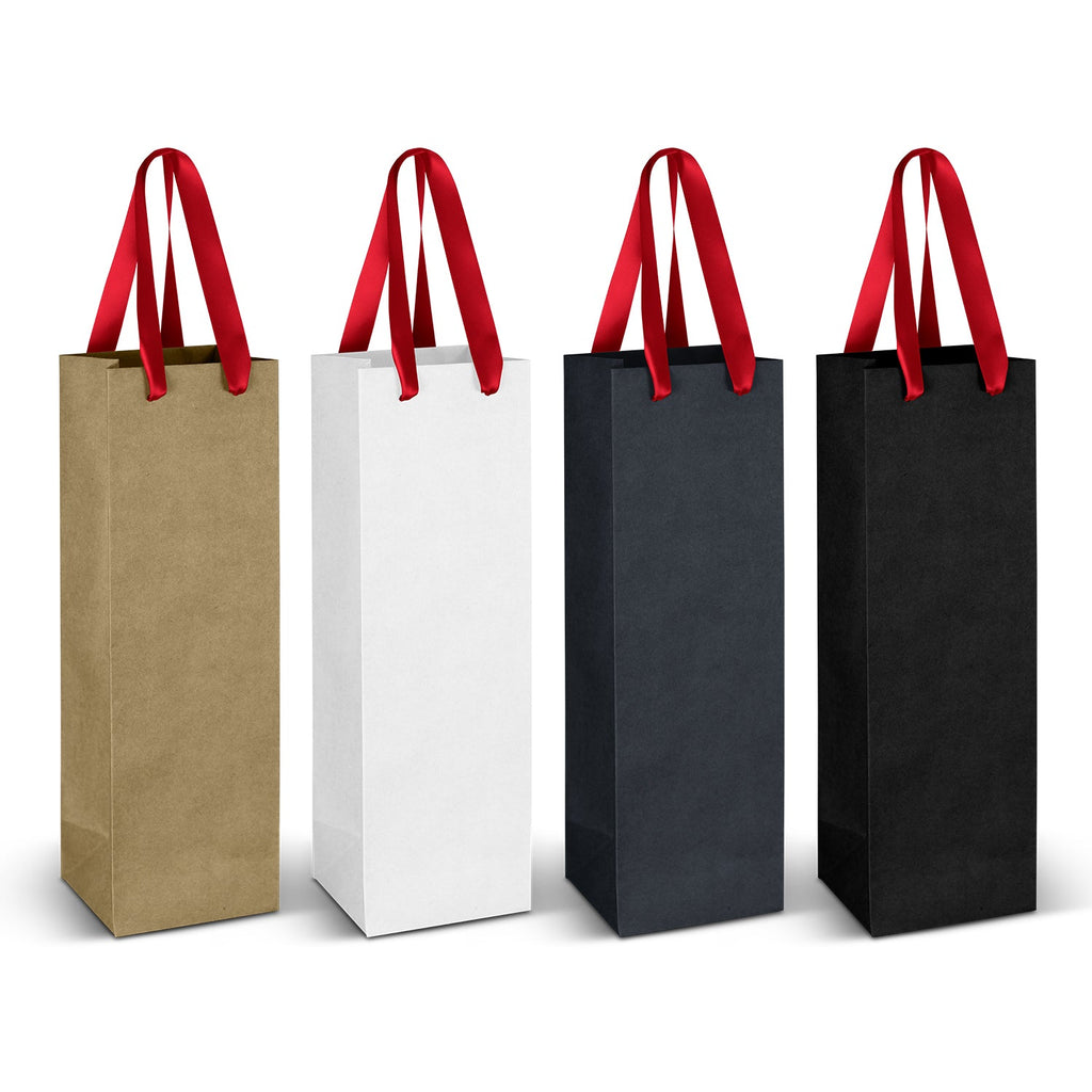 Wine Ribbon Handle Paper Bag (6)