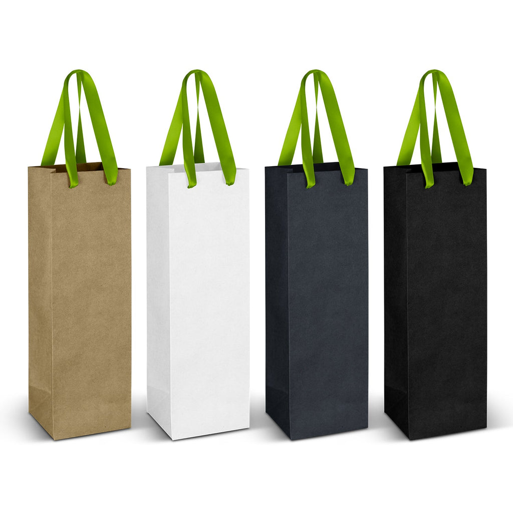 Wine Ribbon Handle Paper Bag (7)