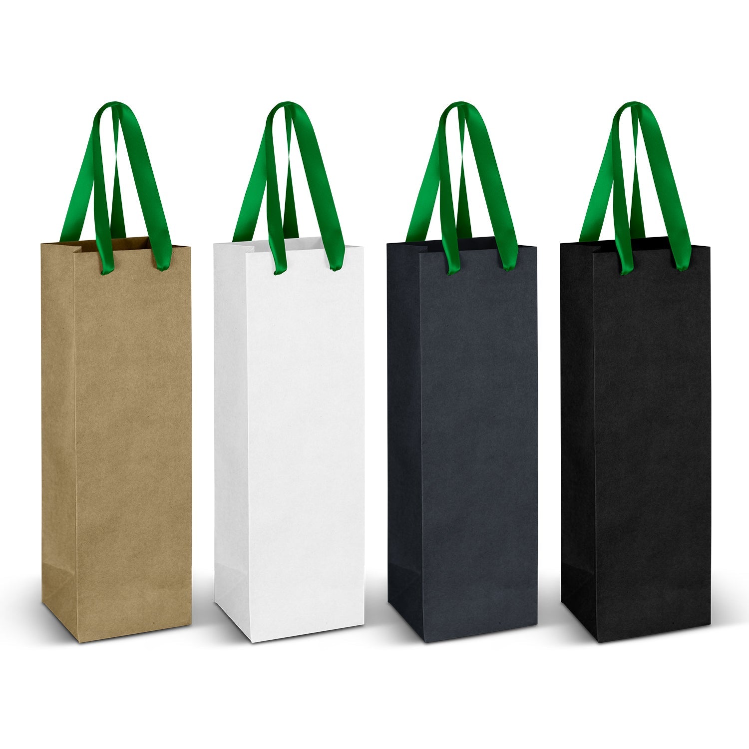 Wine Ribbon Handle Paper Bag (8)