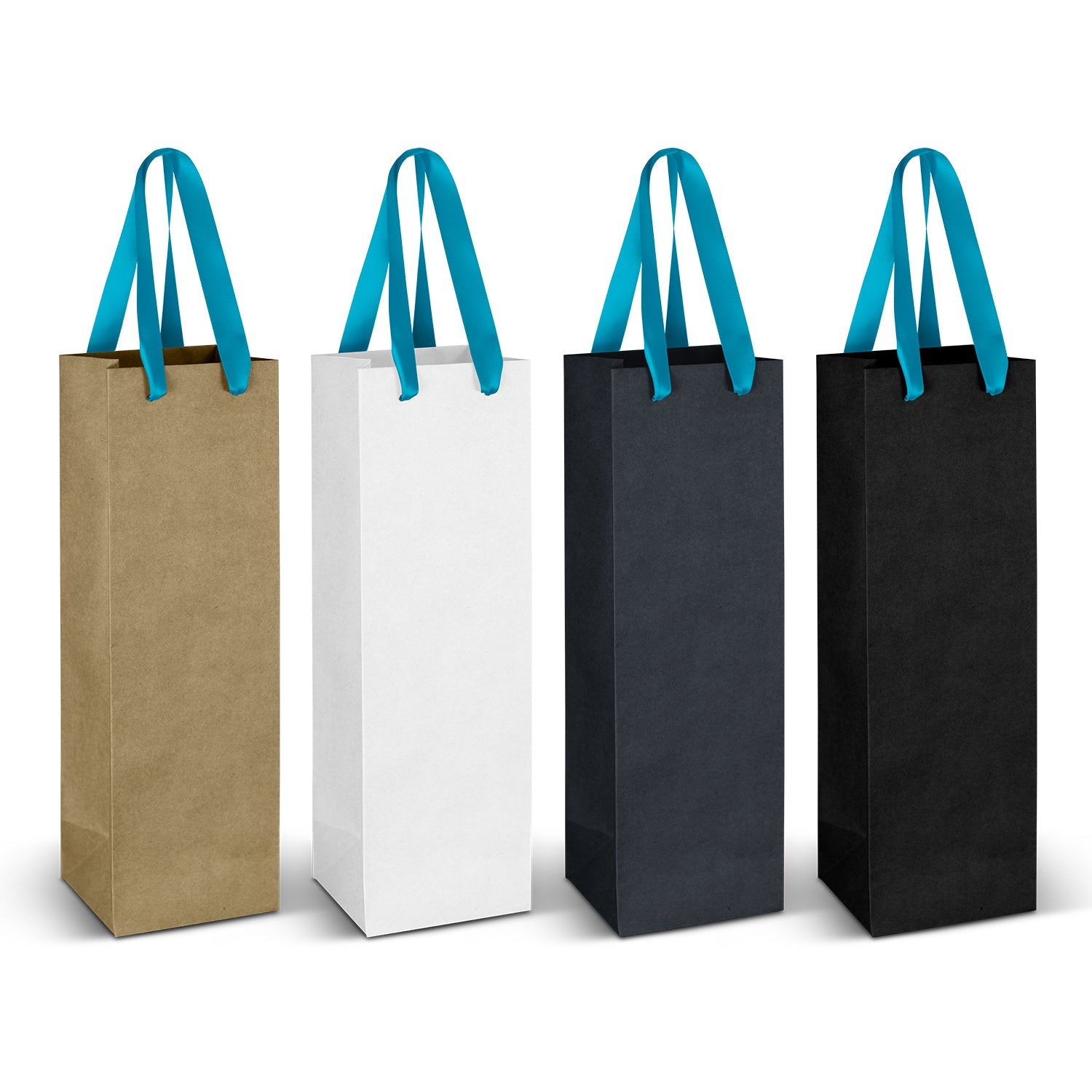 Wine Ribbon Handle Paper Bag (9)
