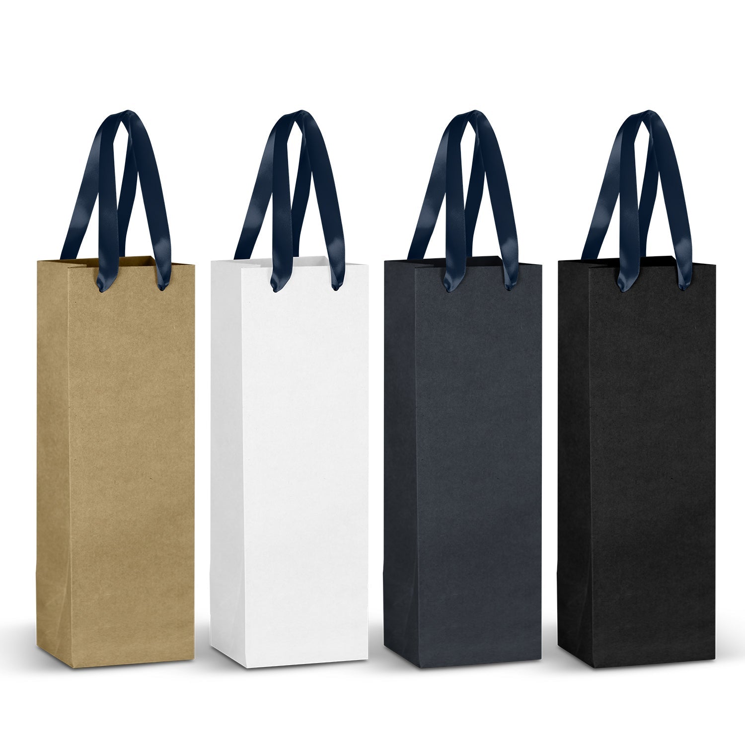 Champagne Ribbon Handle Paper Bag (10)