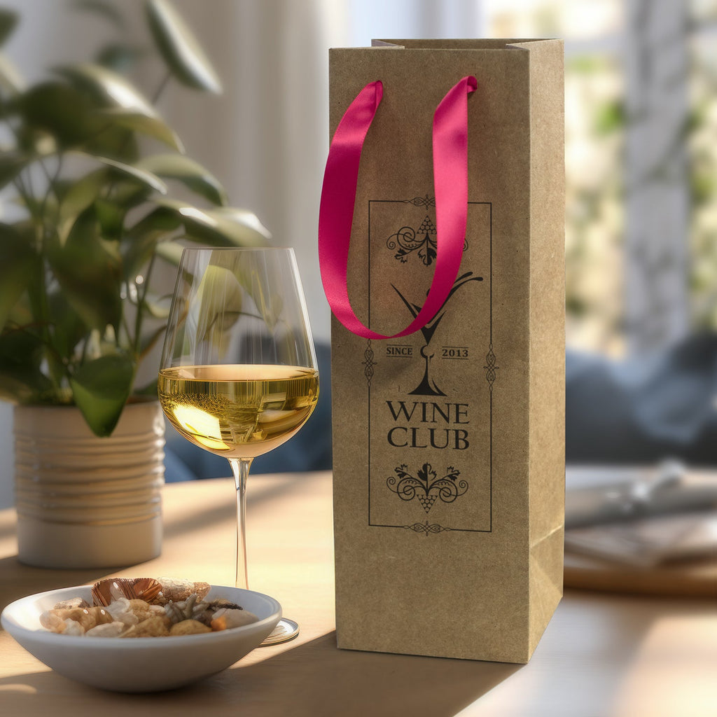 Champagne Ribbon Handle Paper Bag (14)