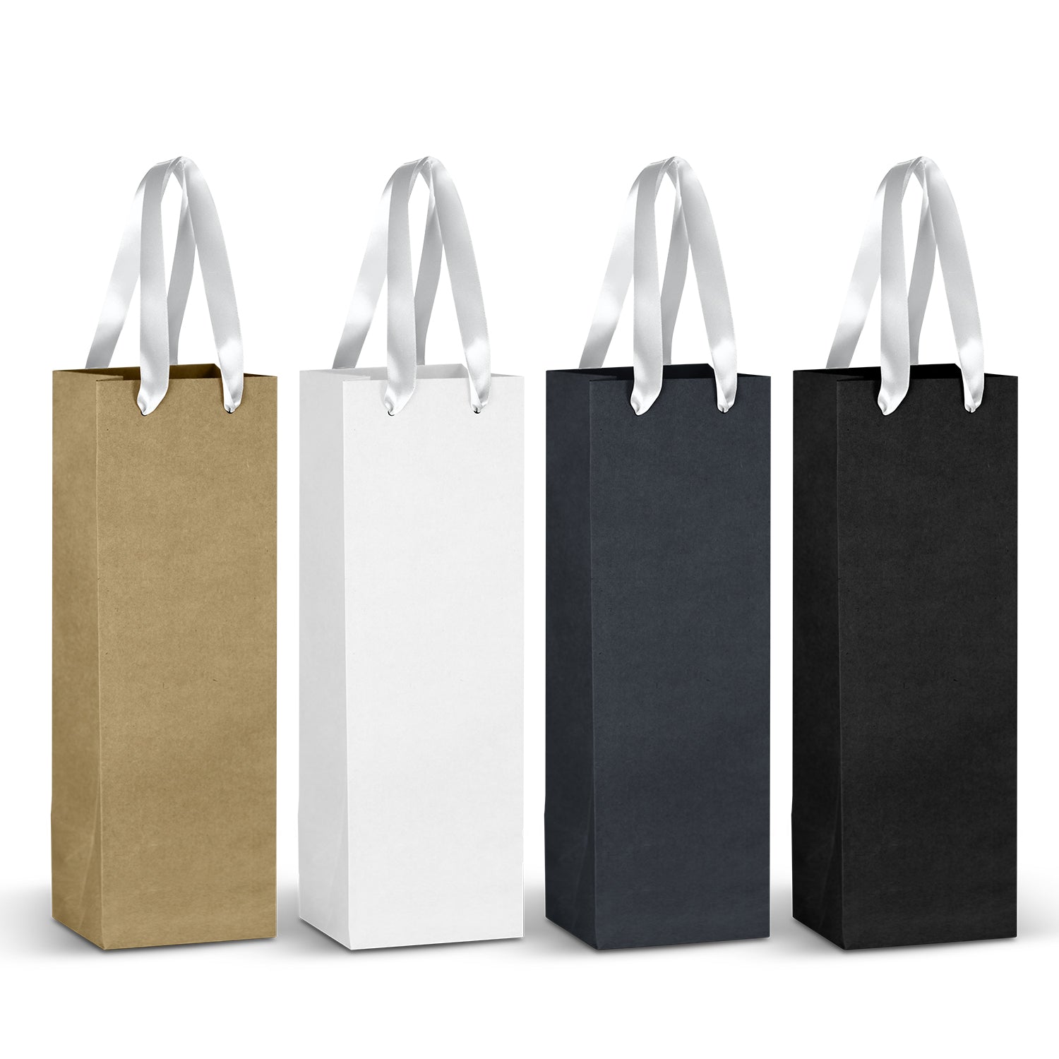 Champagne Ribbon Handle Paper Bag (2)