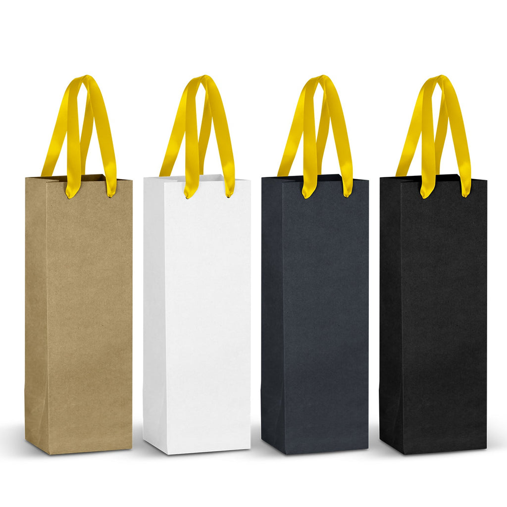 Champagne Ribbon Handle Paper Bag (3)
