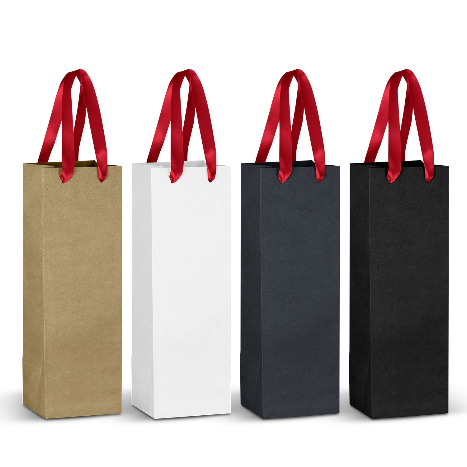Champagne Ribbon Handle Paper Bag (6)