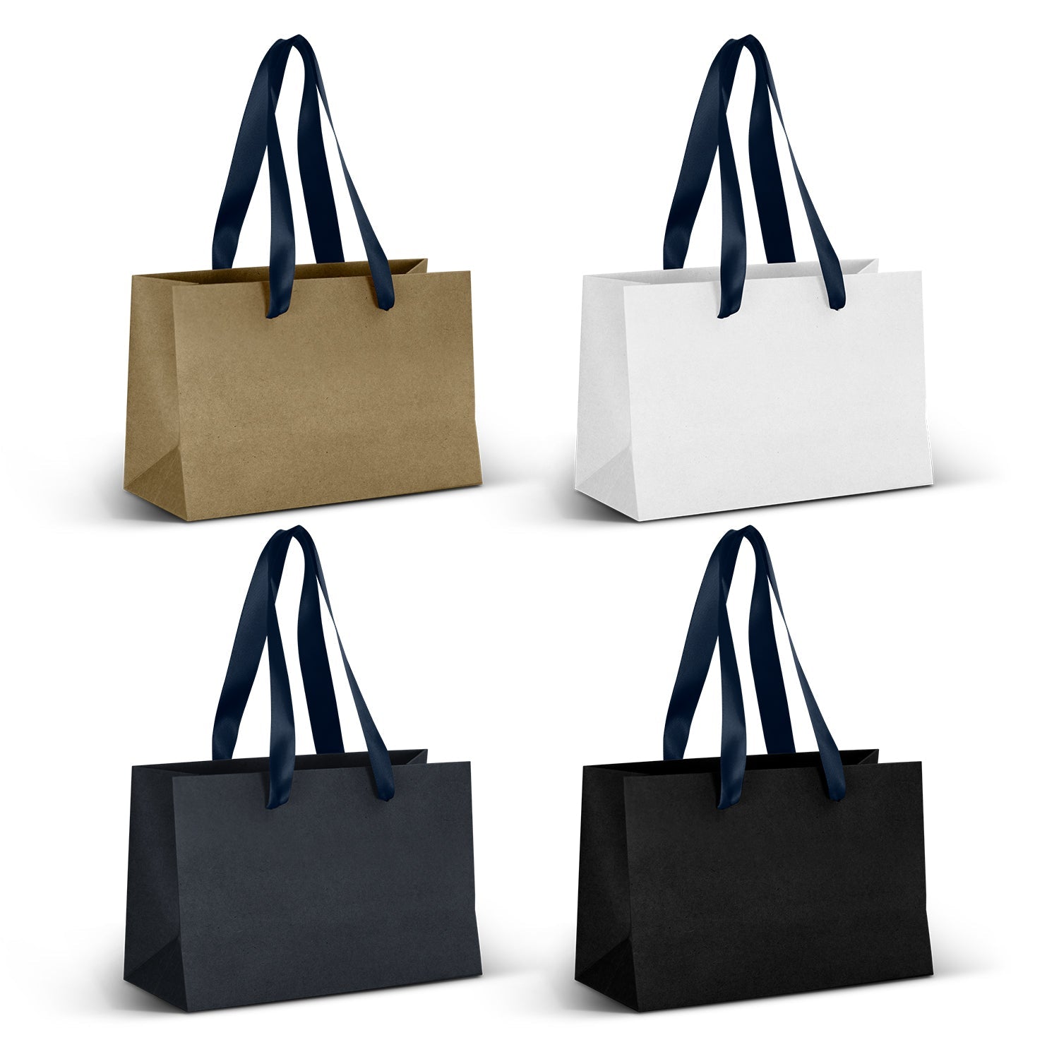 Small Ribbon Handle Paper Bag (10)