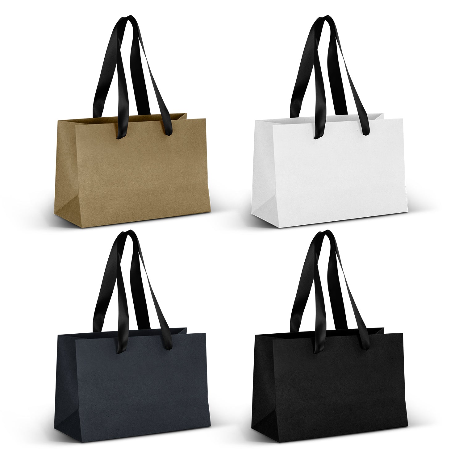 Small Ribbon Handle Paper Bag (12)