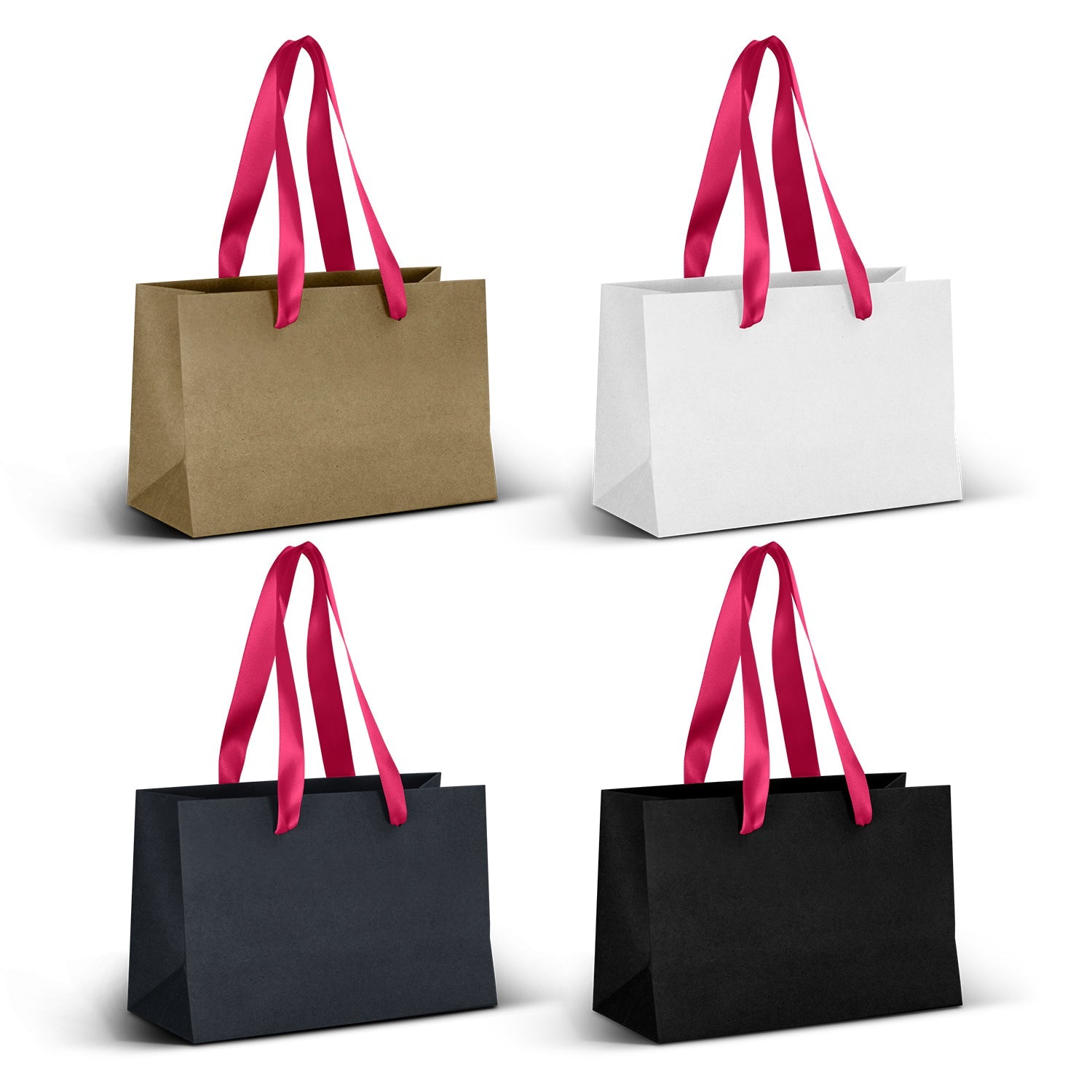 Small Ribbon Handle Paper Bag (5)