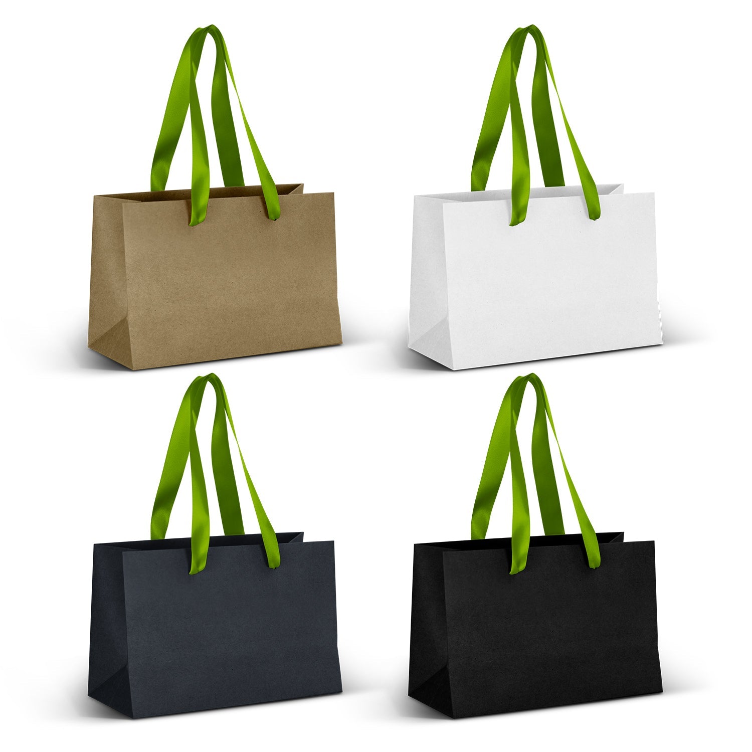 Small Ribbon Handle Paper Bag (7)