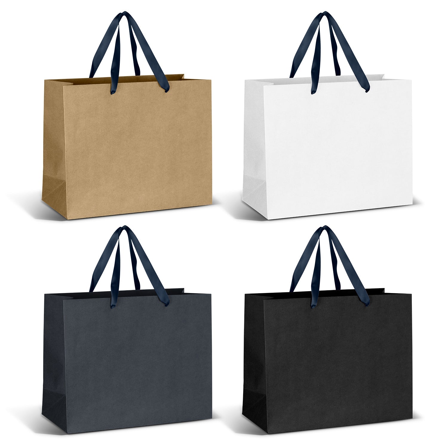 Large Ribbon Handle Paper Bag (10)