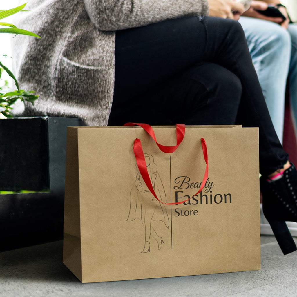 Extra Large Ribbon Handle Paper Bag (14)