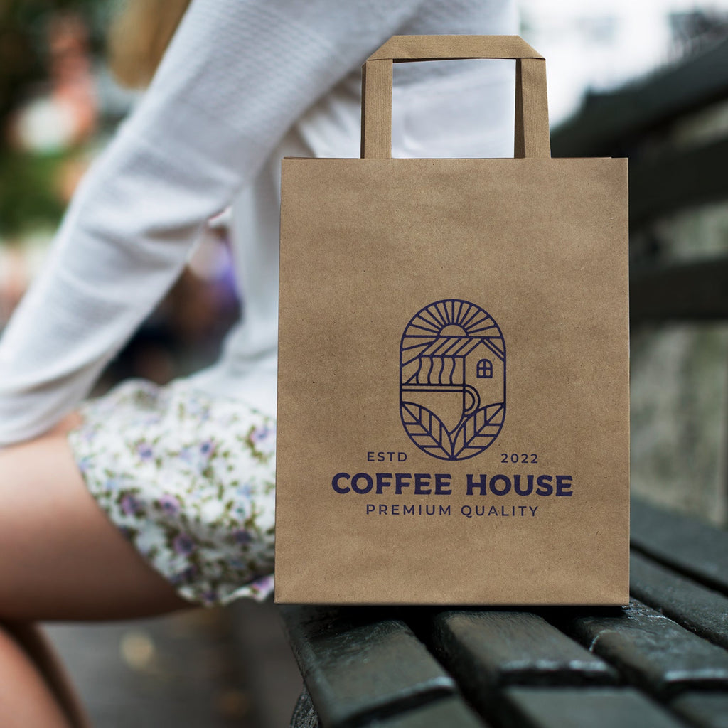 Medium Flat Handle Paper Bag Portrait (7)