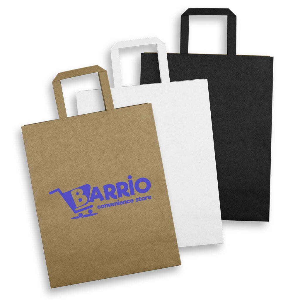 Large Flat Handle Paper Bag Portrait (2)
