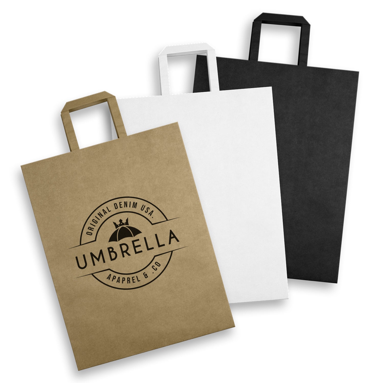 Extra Large Flat Handle Paper Bag Portrait (2)