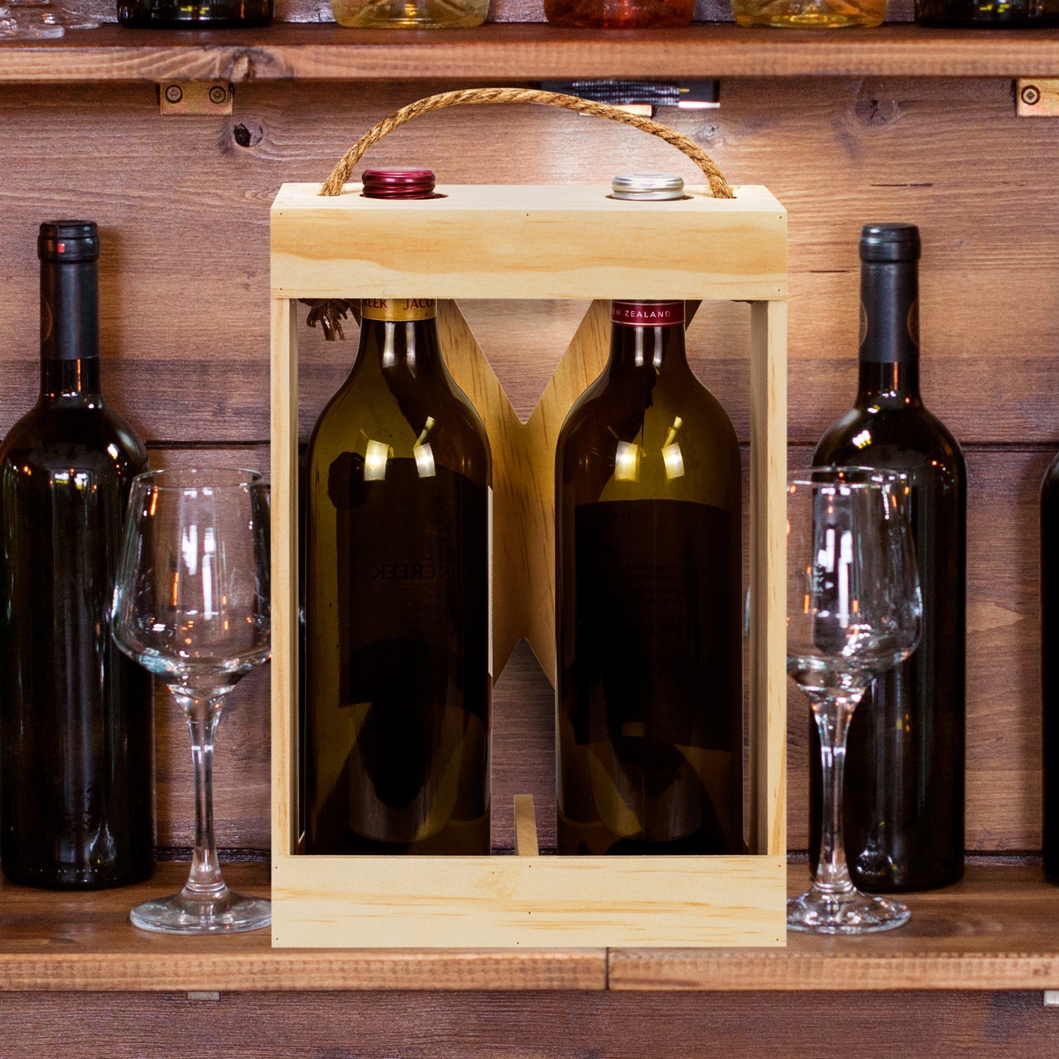 Catalonia Wine Crate - Double (6)
