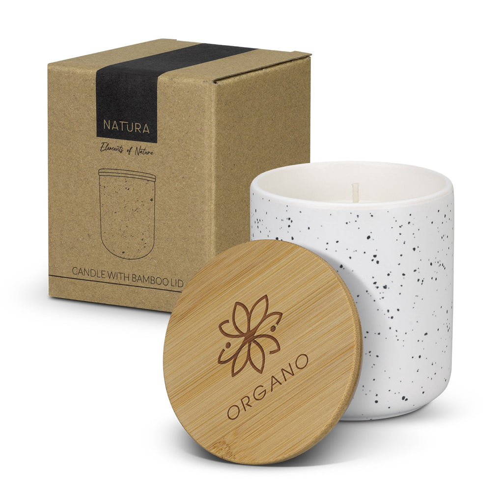 NATURA Candle with Bamboo Lid (2)