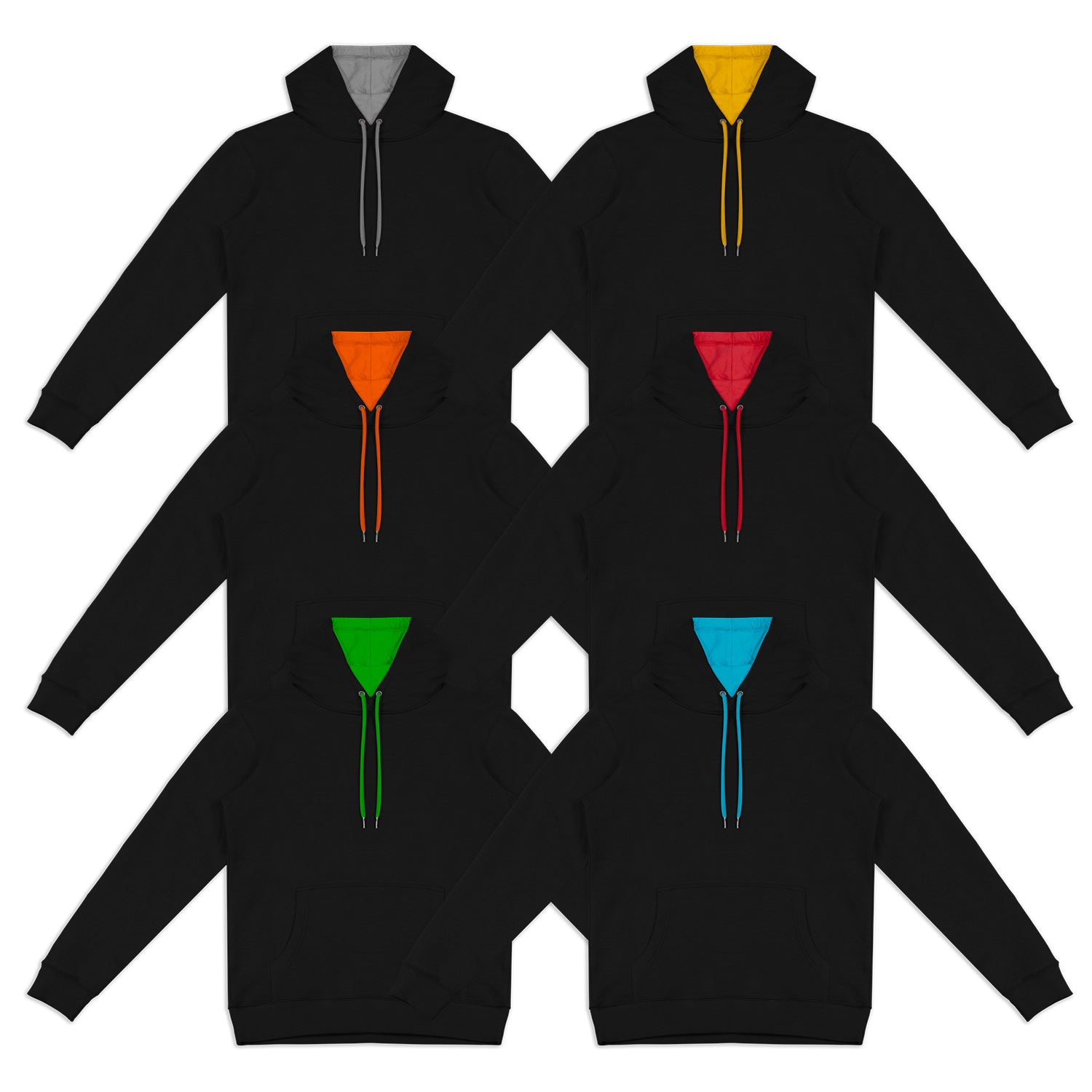 TRENDSWEAR Studio Contrast Unisex Hoodie (10)