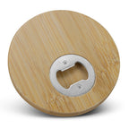 Bamboo Bottle Opener Coaster - Round (3)