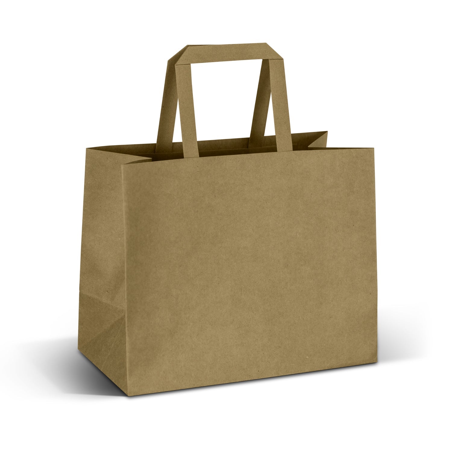 Medium Flat Handle Paper Bag Landscape (6)