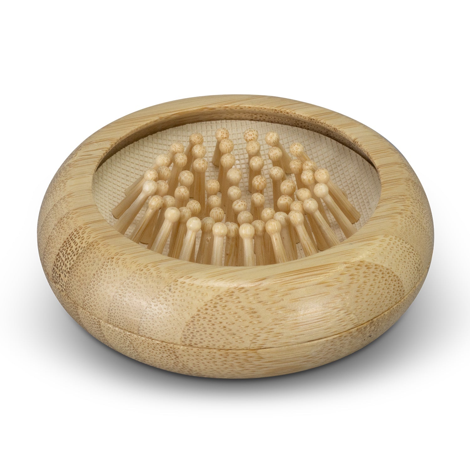NATURA Bamboo Brush and Mirror (3)