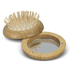 NATURA Bamboo Brush and Mirror (4)