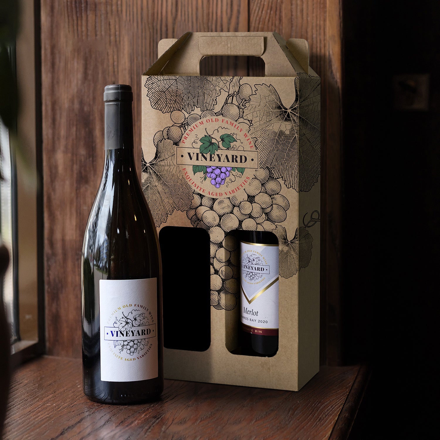 Wine Carry Pack - Double (5)