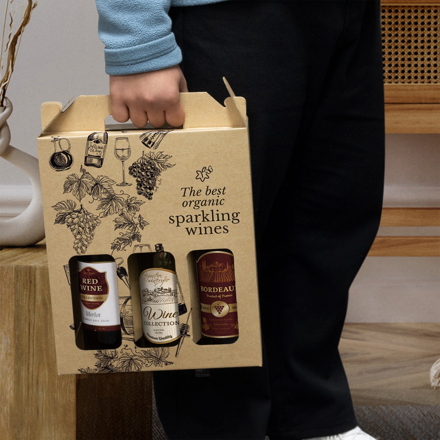 Wine Carry Pack - Triple (5)