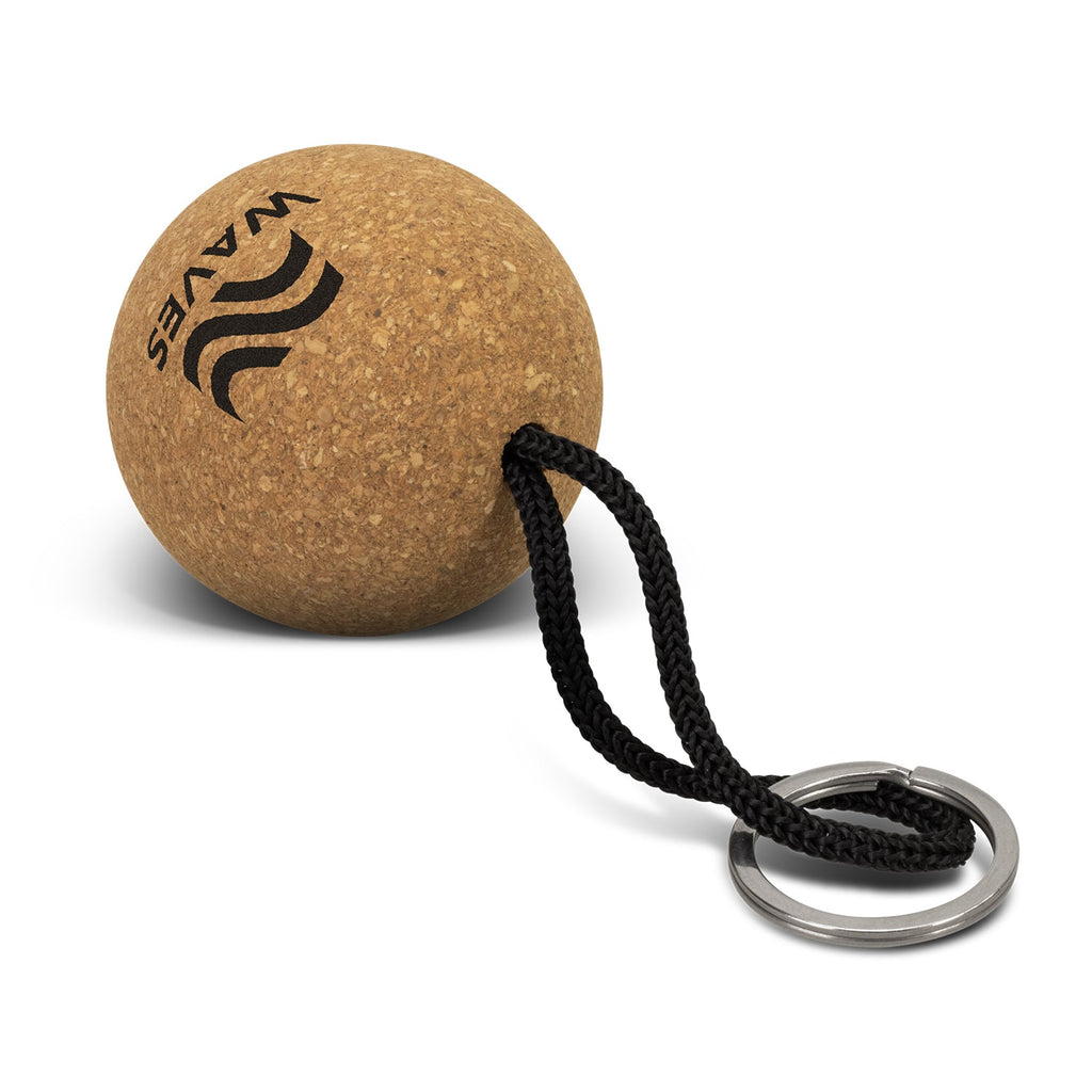 Cork Floating Key Ring - Round (2)