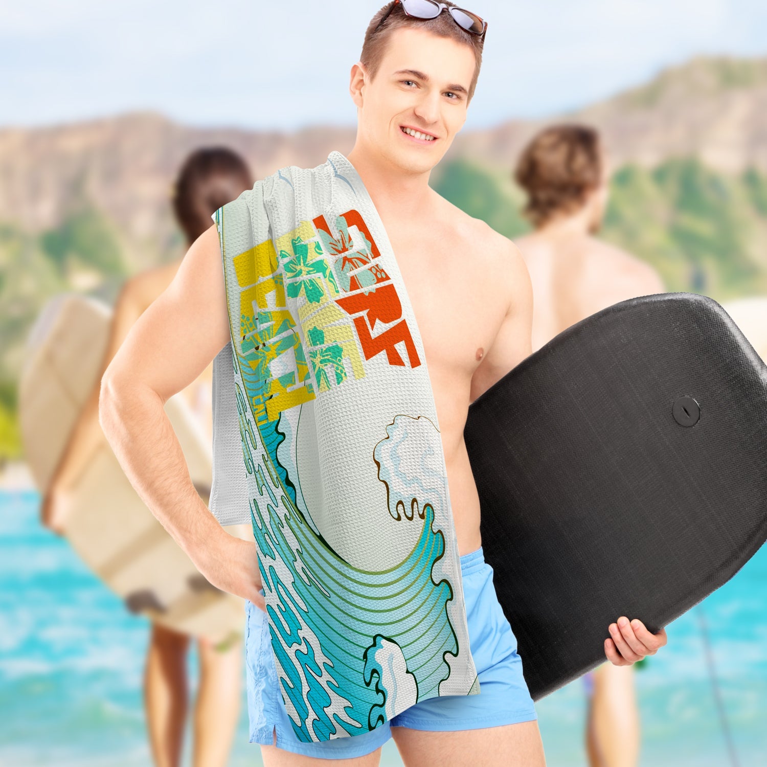 Sand Free Towel - Full Colour (4)