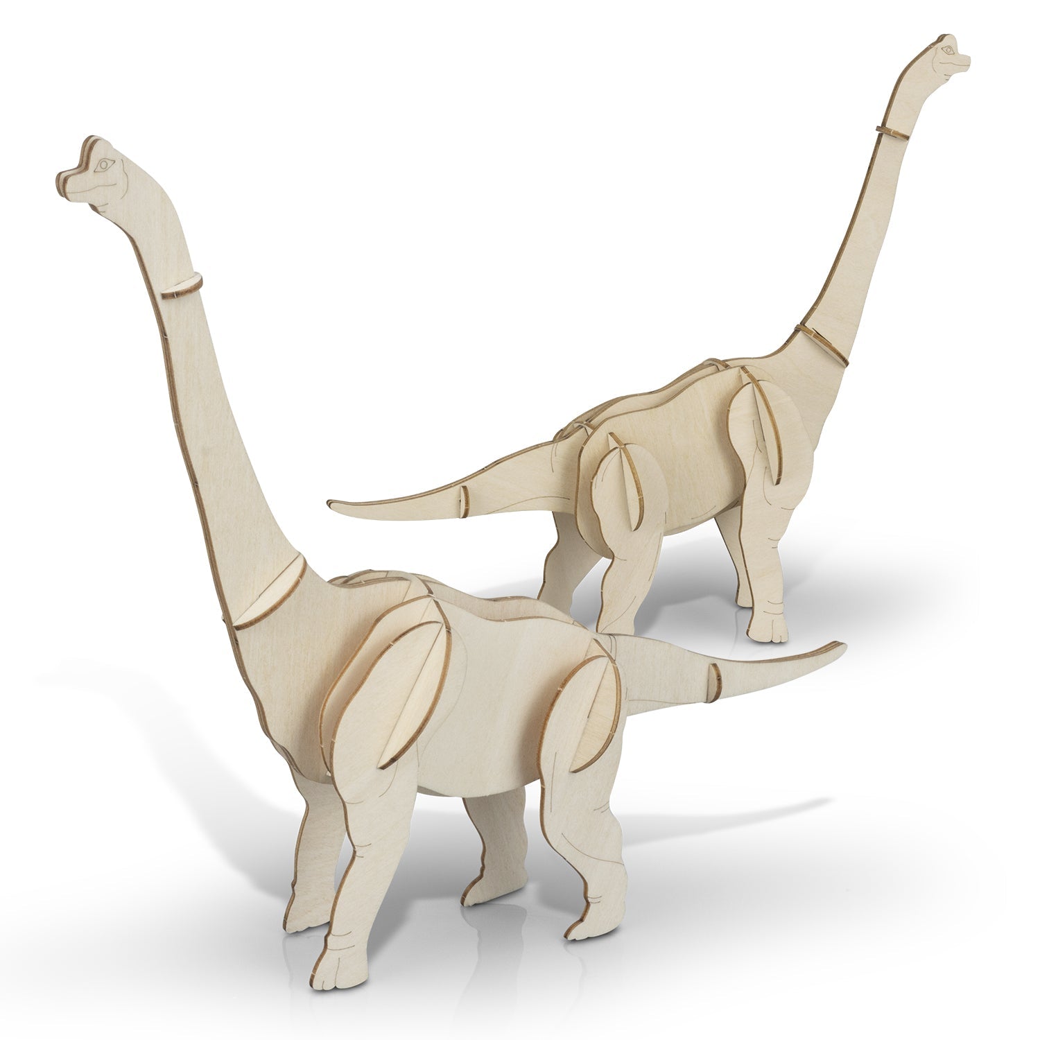 BRANDCRAFT Brachiosaurus Wooden Model (3)