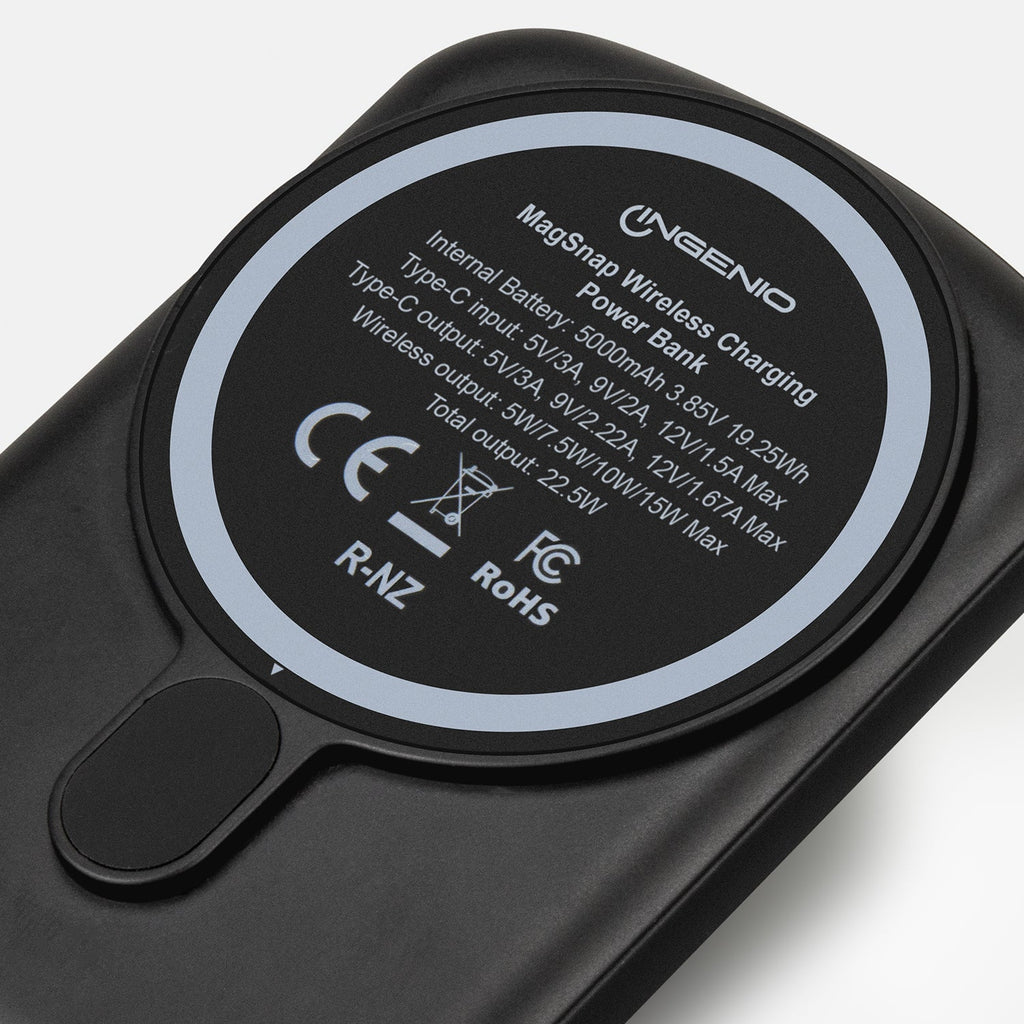 INGENIO MagSnap Wireless Charging Power Bank (5)