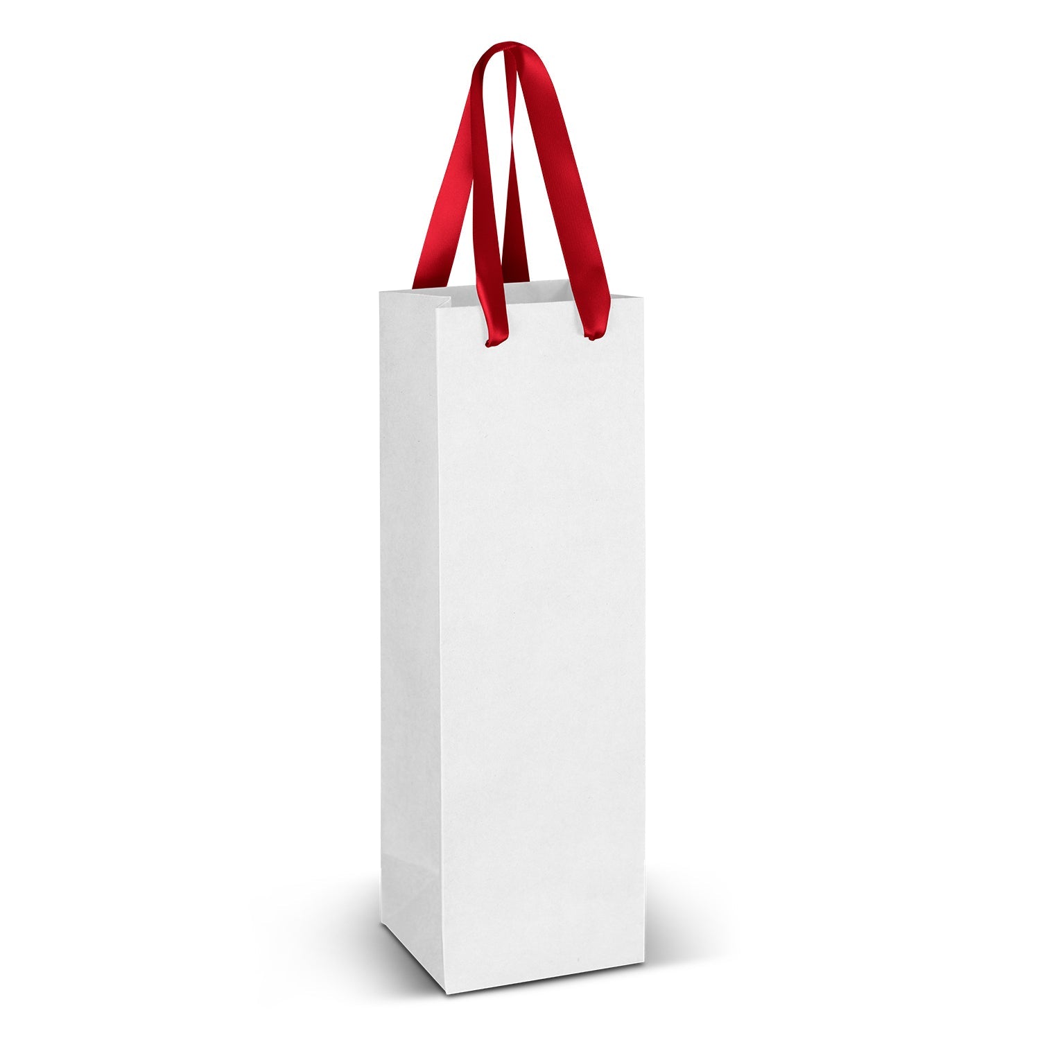 Wine Ribbon Handle Paper Bag - Full Colour (2)