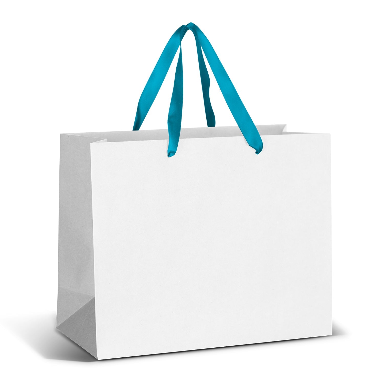 Large Ribbon Handle Paper Bag - Full Colour (2)