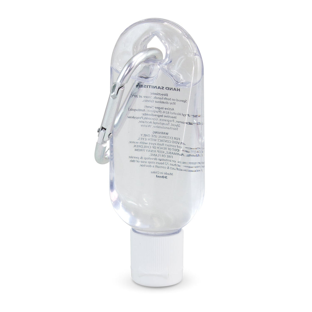 Carabiner Hand Sanitiser 30ml (2)