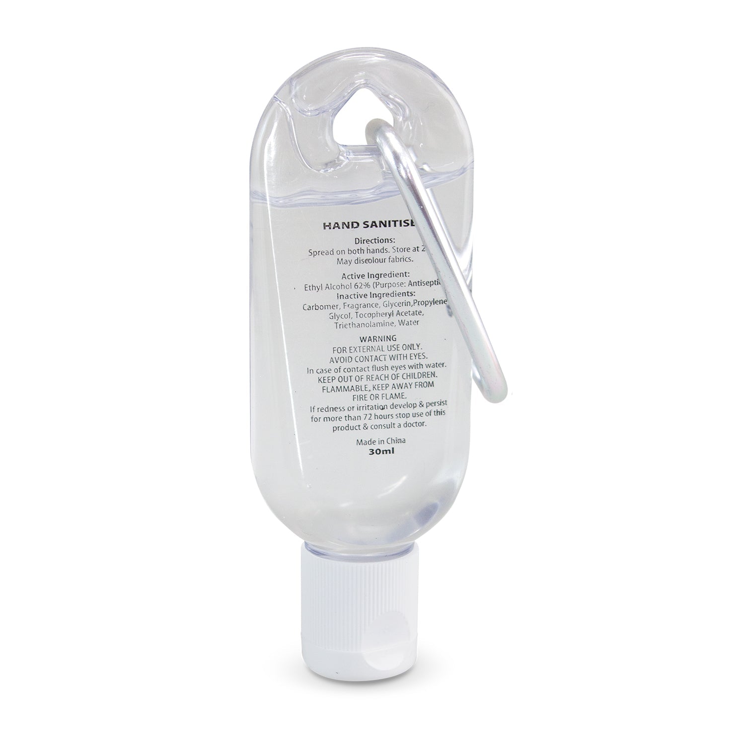Carabiner Hand Sanitiser 30ml (3)