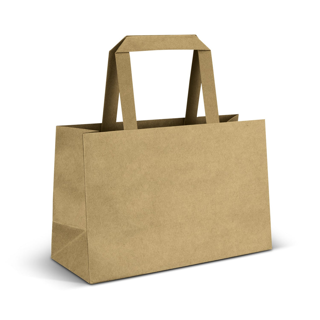 Small Flat Handle Paper Bag Landscape (6)