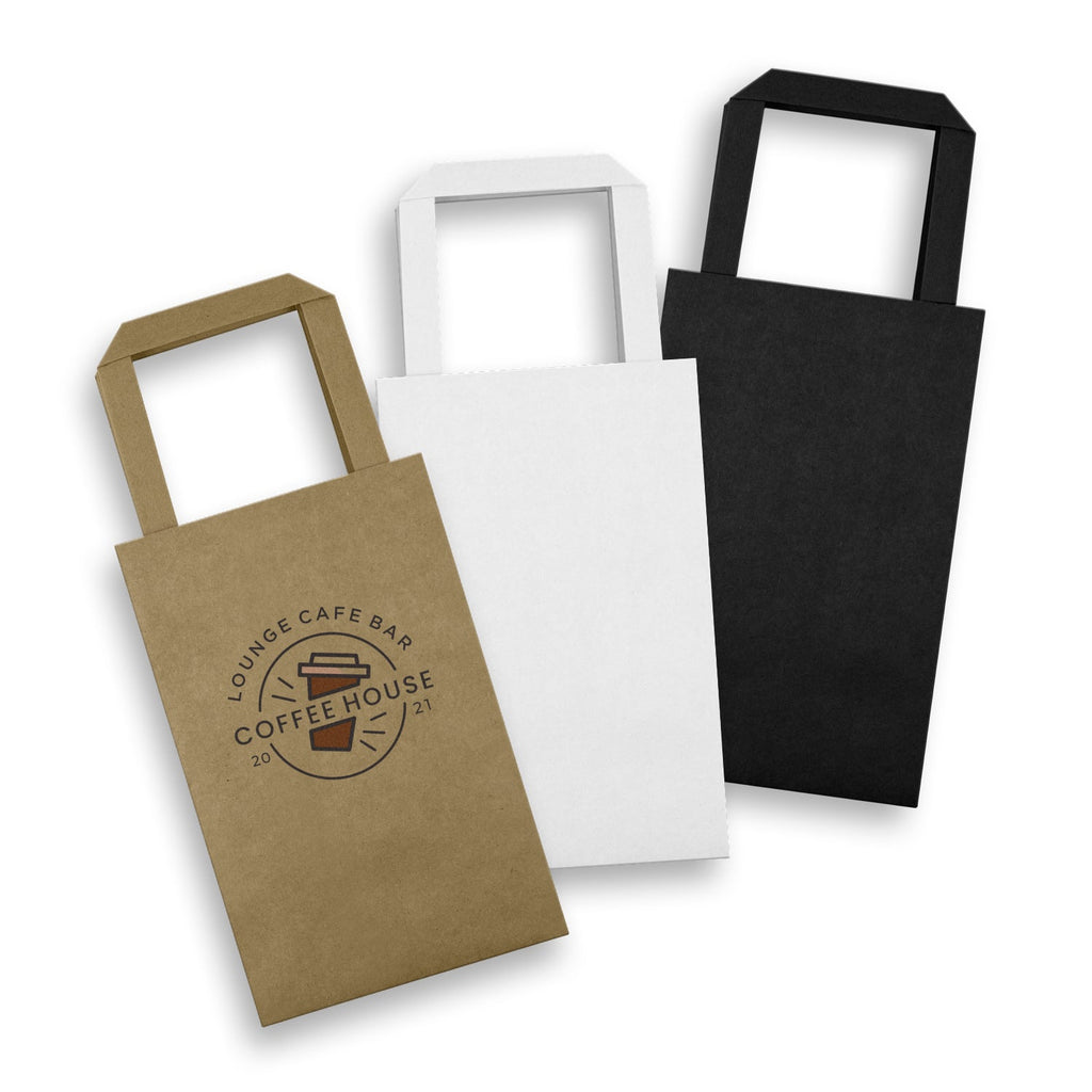 Small Flat Handle Paper Bag Portrait (2)