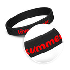 Kids Silicone Wrist Band - Embossed (18)